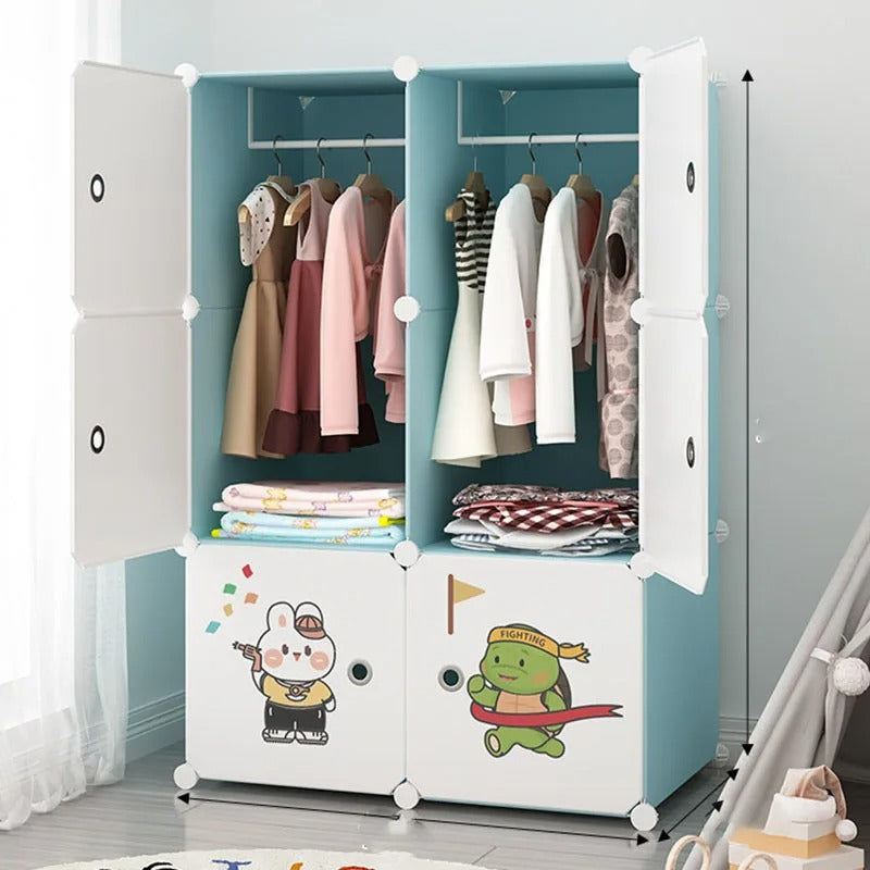 Cabinet Storage Wardrobe Modern Display Open Plastic Living Room Storage Wardrobe Organizer Guarda Roupa Lounge